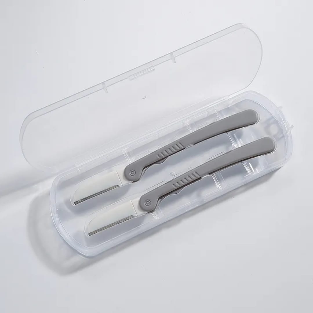 Pack Of 2 Eyebrow Trimmer with Protective Net victoriastore.com.pk