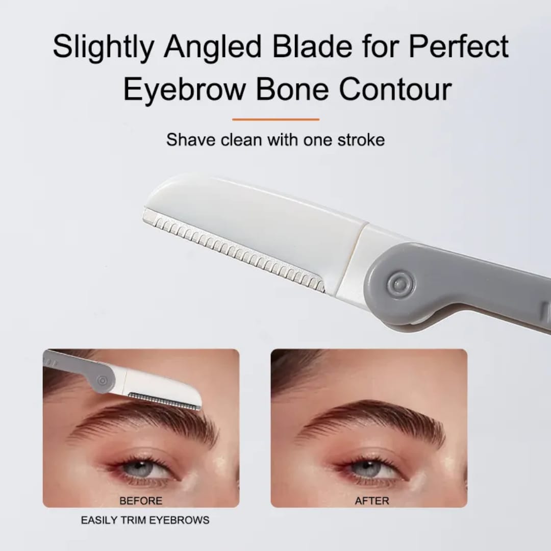 Pack Of 2 Eyebrow Trimmer with Protective Net victoriastore.com.pk