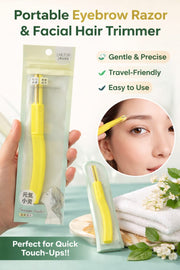 Portable Eyebrow Razor and Facial Hair Trimmer