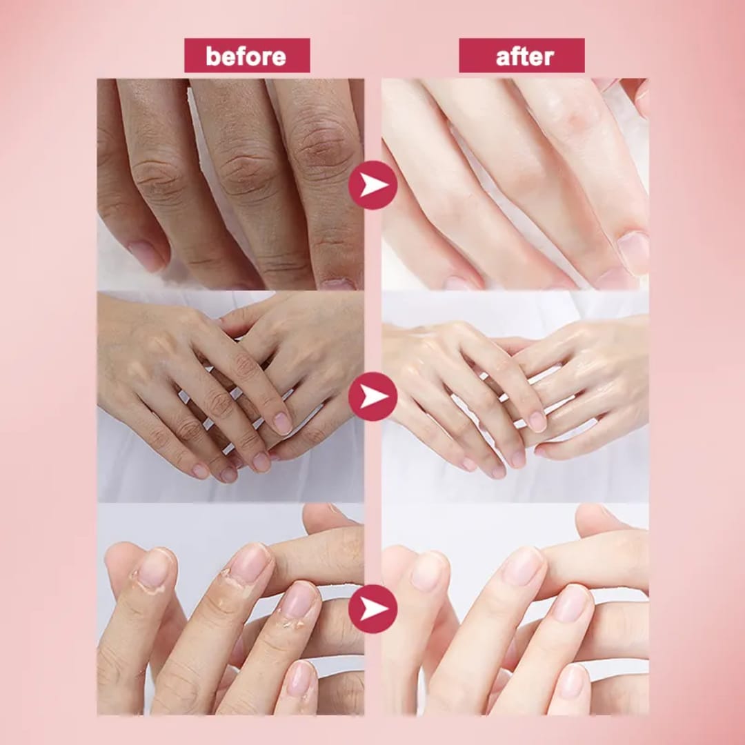 Rose Hand Mask Gloves – Hydrating & Brightening Care victoriastore.com.pk