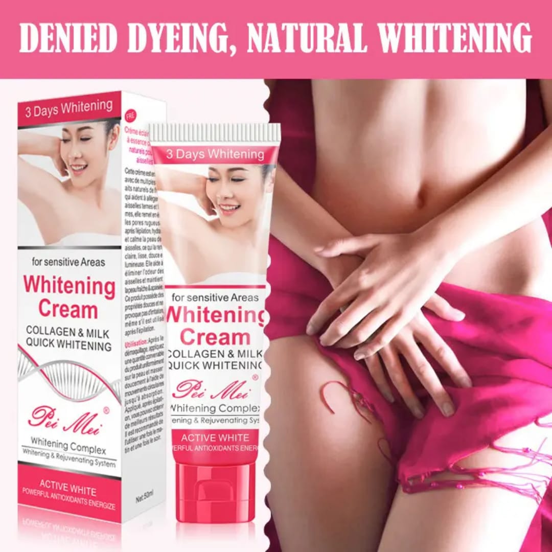 Sensitive Area Whitening Cream with Collagen & Milk victoriastore.com.pk
