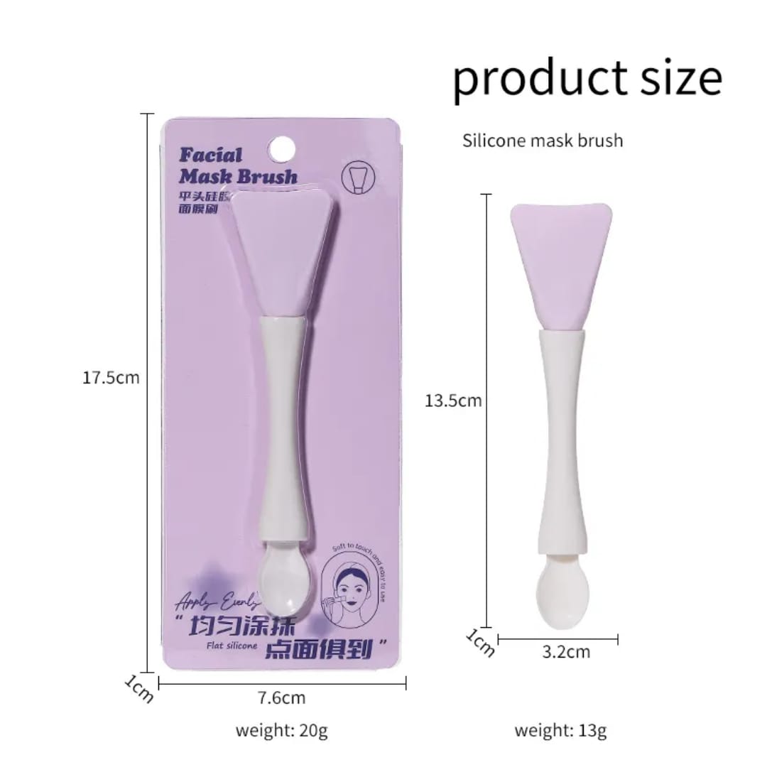 Silicone Facial Mask Brush – Smooth & Hygienic Applicator victoriastore.com.pk