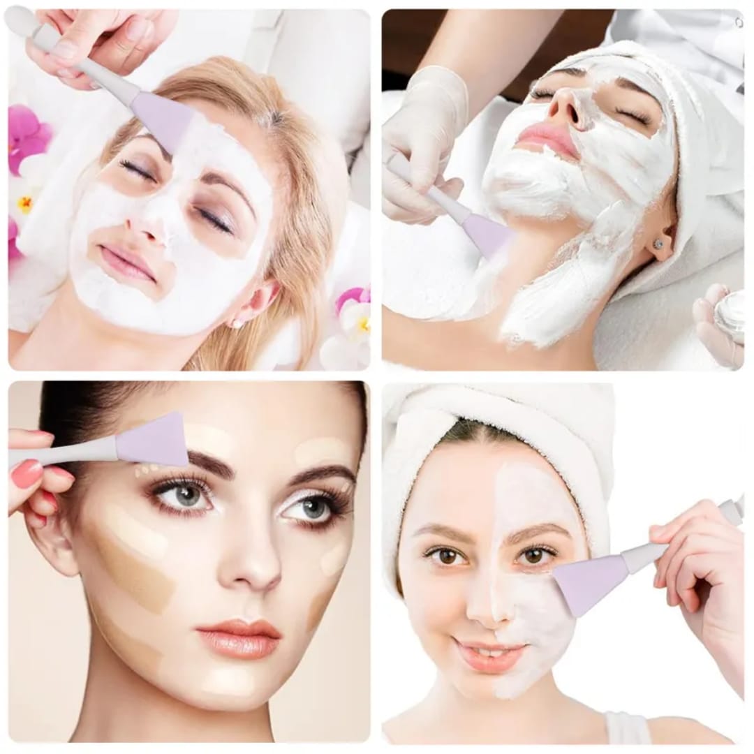 Silicone Facial Mask Brush – Smooth & Hygienic Applicator victoriastore.com.pk