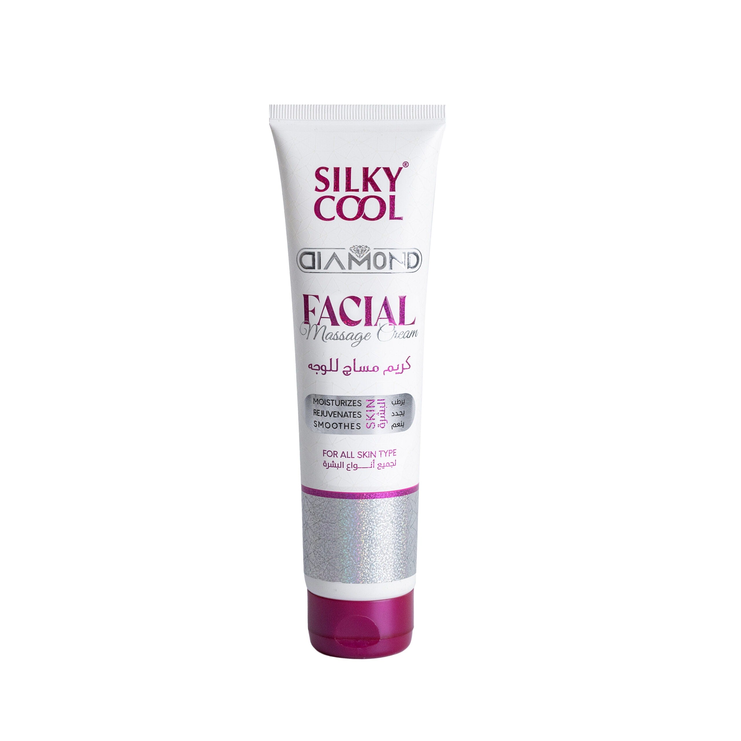 Silky Cool Diamond Facial Massage Cream 140ml – Radiance & Nourishment victoriastore.com.pk
