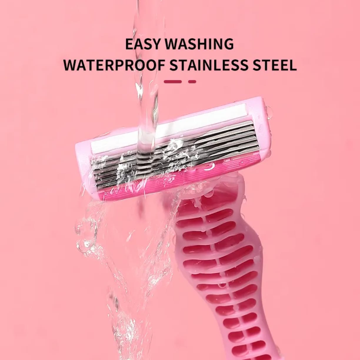 6-Layer Manual Razor Shaver for Women – Underarm & Leg Hair Removal victoriastore.com.pk