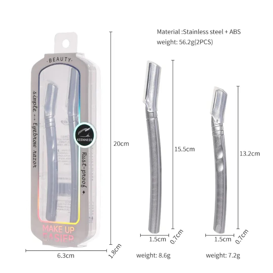 Stainless Steel Pen Eyebrow Trimmer JJF09 victoriastore.com.pk