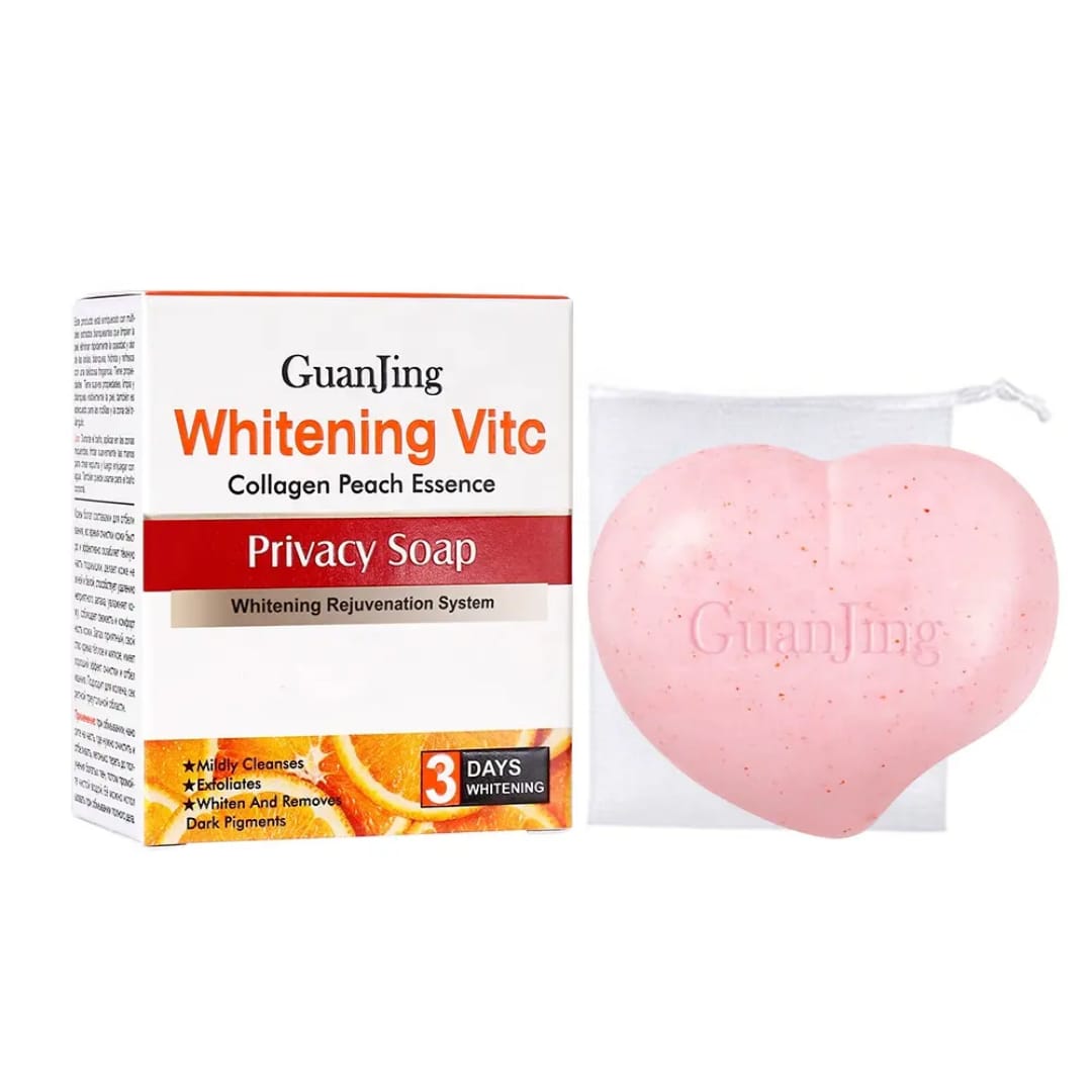Vitamin C Collagen Intimate Care Soap with Peach victoriastore.com.pk