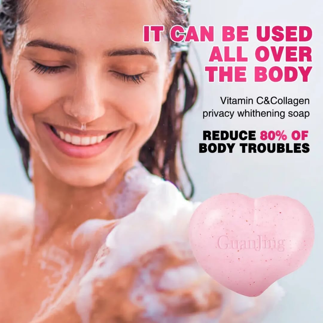 Vitamin C Collagen Intimate Care Soap with Peach victoriastore.com.pk