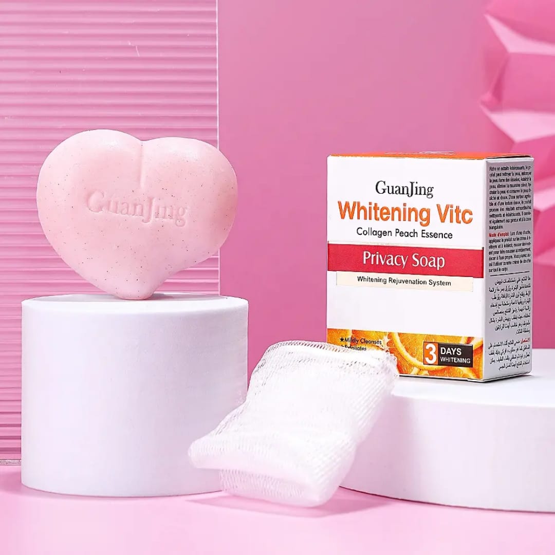 Vitamin C Collagen Intimate Care Soap with Peach victoriastore.com.pk