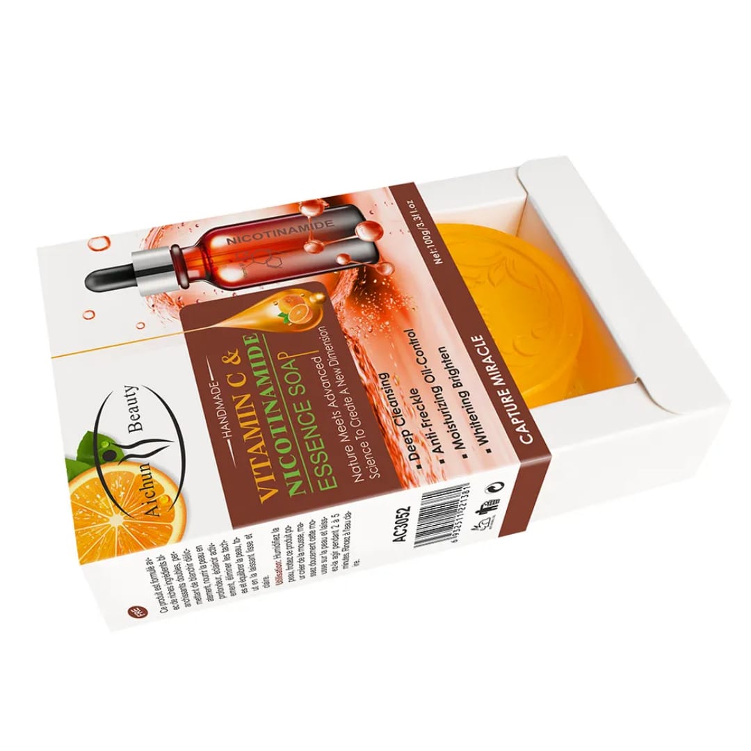 Vitamin C & Niacinamide Soap – Brightening Glow Bar victoriastore.com.pk