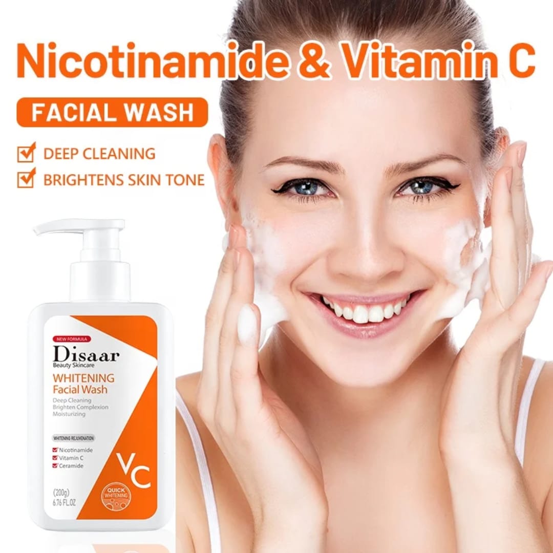 Vitamin C Whitening Facial Wash – Brightening Cleanser victoriastore.com.pk