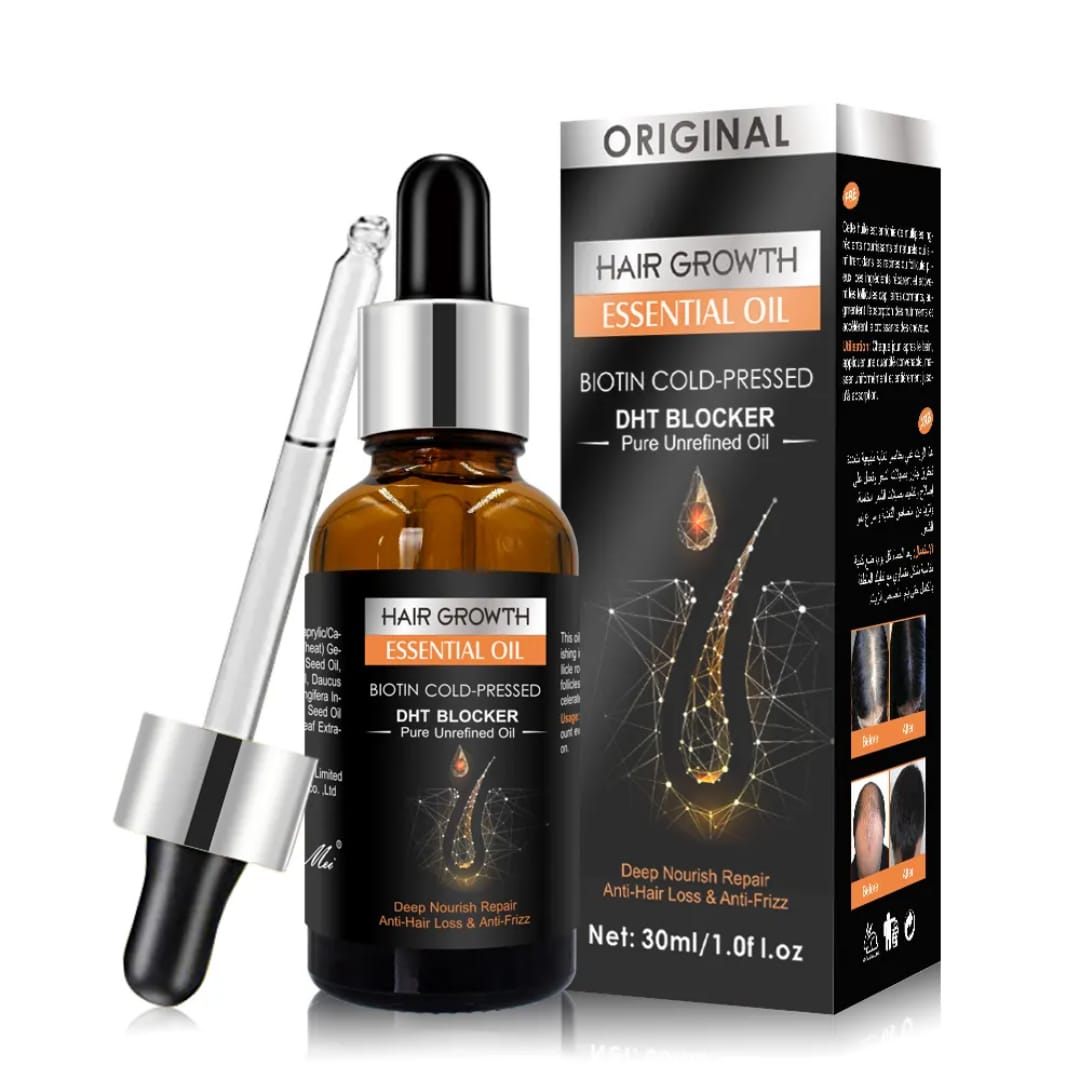 Hair Growth Essential Oil Biotin DHT Blocker 30ml