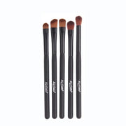5PCS Professional Eyeshadow Brush Set – Black Makeup Brushes