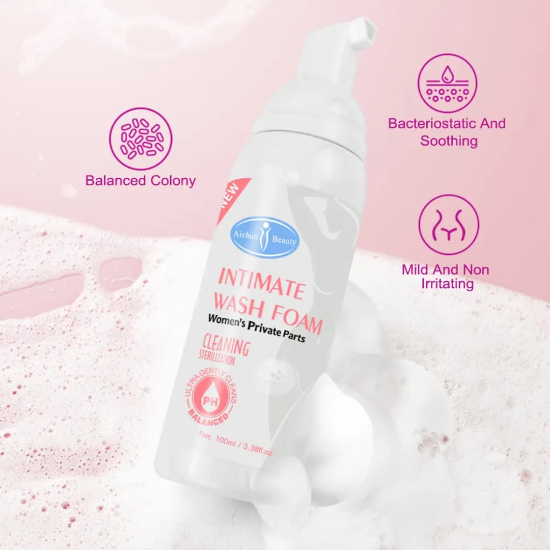 Women’s Feminine Wash Foam – Gentle Intimate Cleanser victoriastore.com.pk
