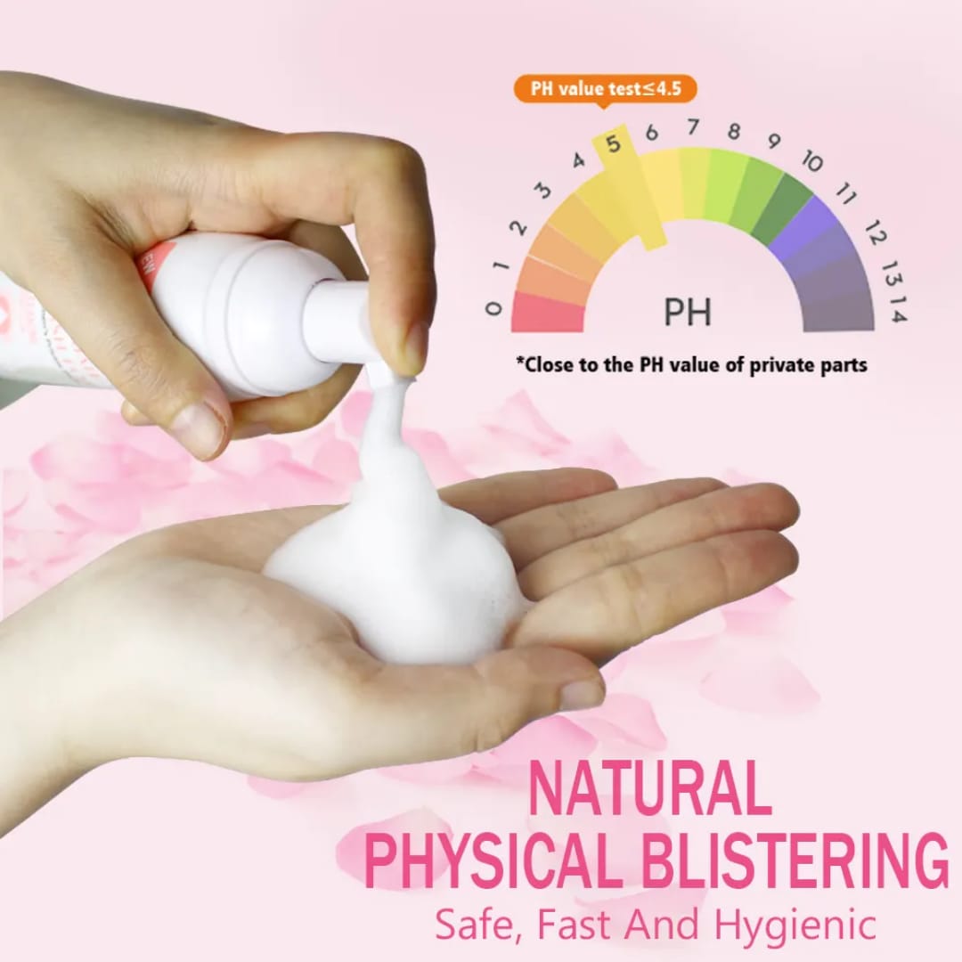 Women’s Feminine Wash Foam – Gentle Intimate Cleanser victoriastore.com.pk