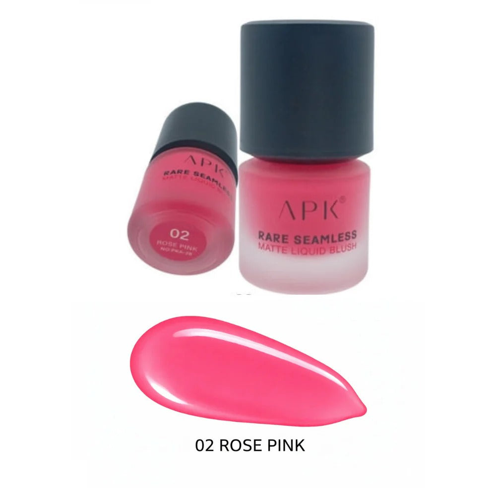 APK Rare Seamless Matte Liquid Blush | Long-Lasting Fluid Blush