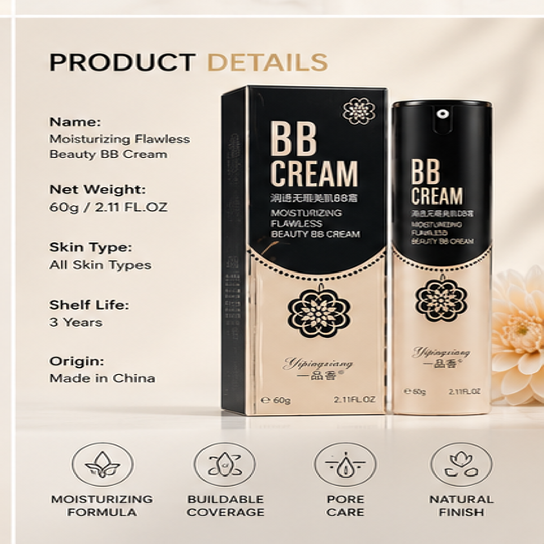 Yipingxiang Moisturizing Flawless Beauty BB Cream